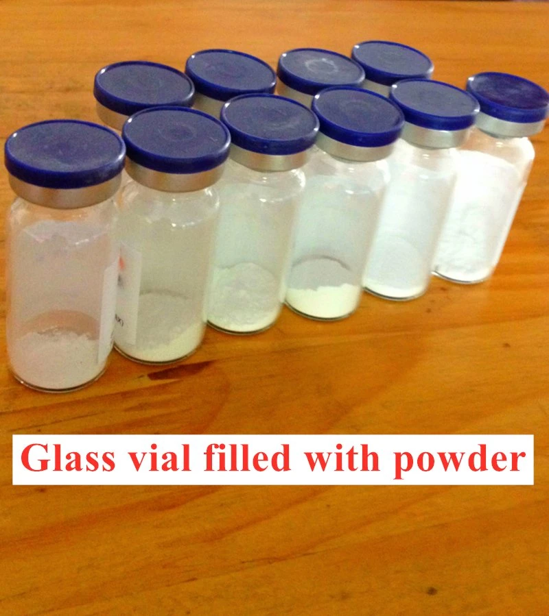 7mL 10ml Tubular Pharmaceutical Empty Injection Small Glass Bottle Viales con tapa abatible