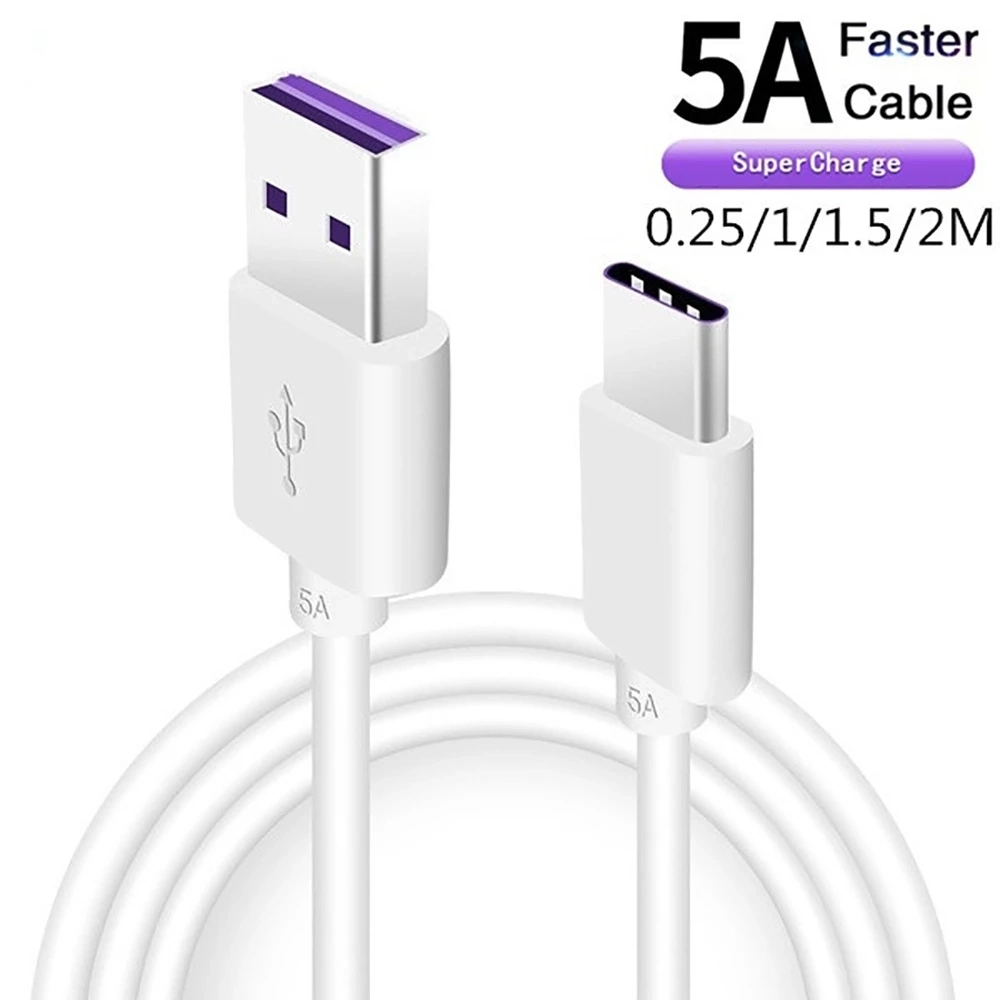 3ft 6ft 10ft 15ft Teléfono móvil USB A a USB Cable de datos de cargador rápido tipo C 3,0