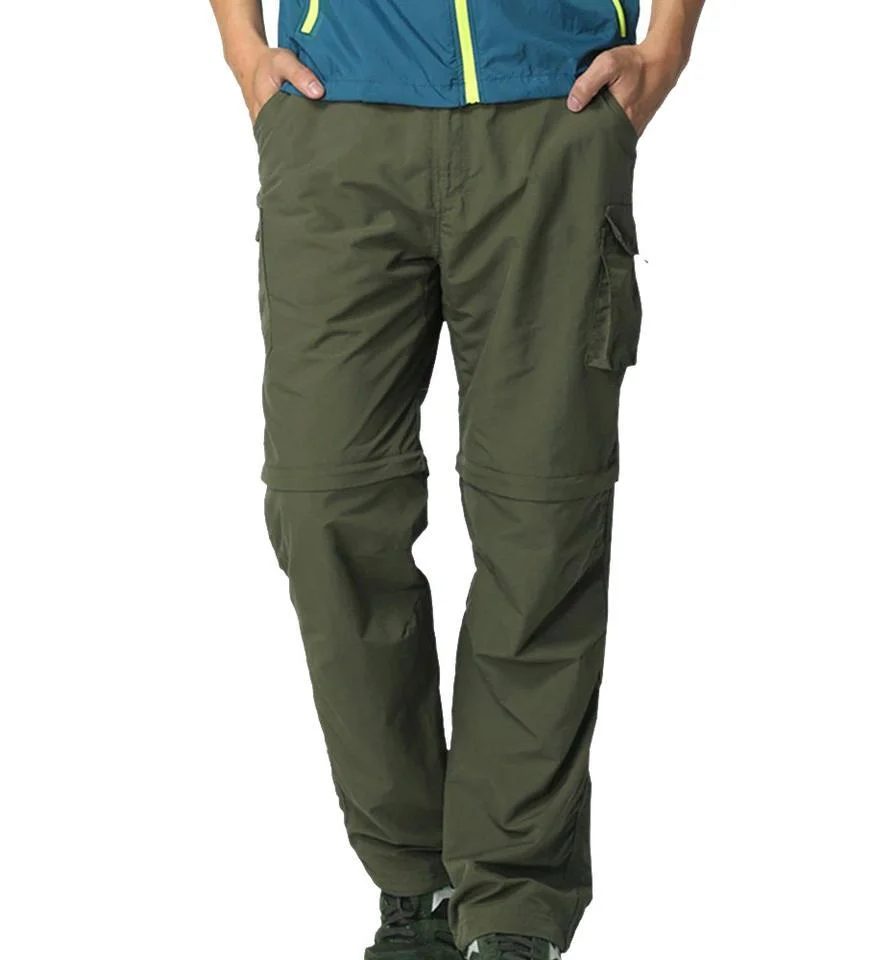 Pantalon cargo en tissu pour hommes avec poches utilitaires à rabat latéral. Pantalon en coton pour hommes.