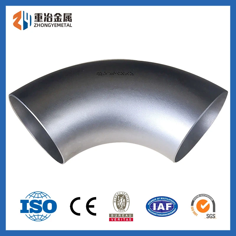 Customized Butt-Weld-Accessories Nickel-Alloy-Inconel-825 ASTM-B423 Malleable-Iron-Conduit 25mm 4inch Stainless Steel Clamped Socket Elbow