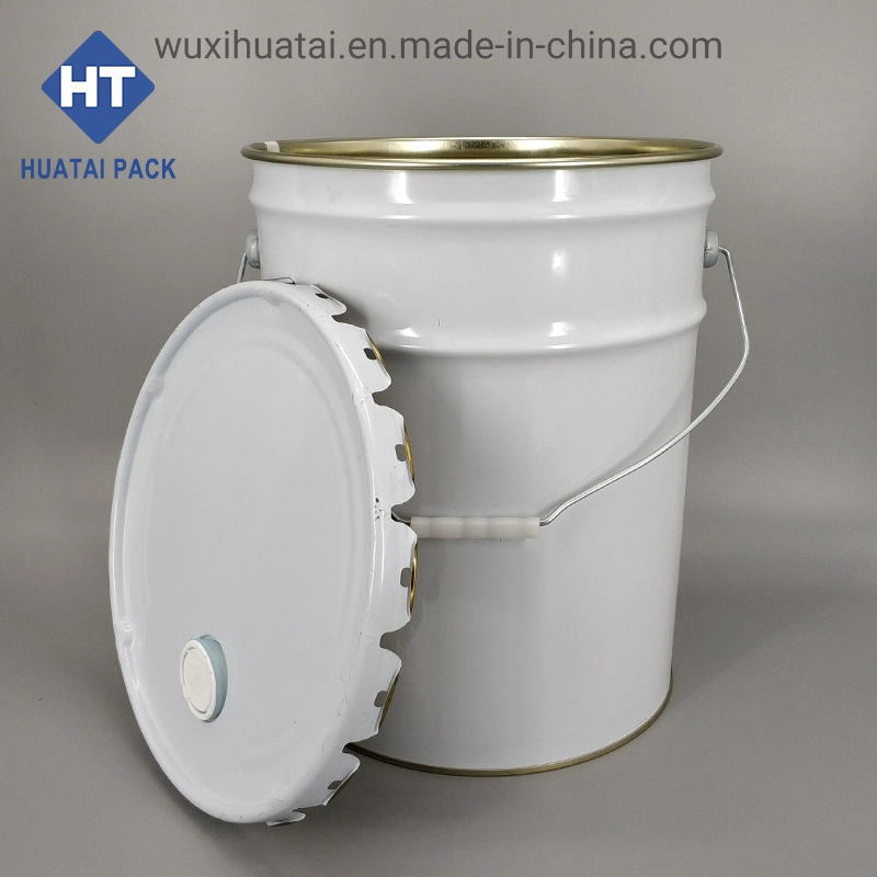 20L Metal Steel Paint Pail with Lid