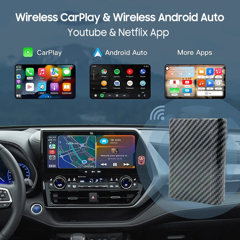 Wireless Carplay Dongle for Volkswagen Ford Chevrolet KIA Hyundai Toyota