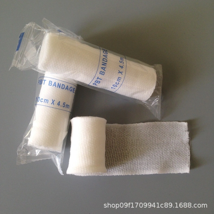 Factory Stock Hotsale PBT Bandage Conforming Bandage Elastic Bandage for Medical Use