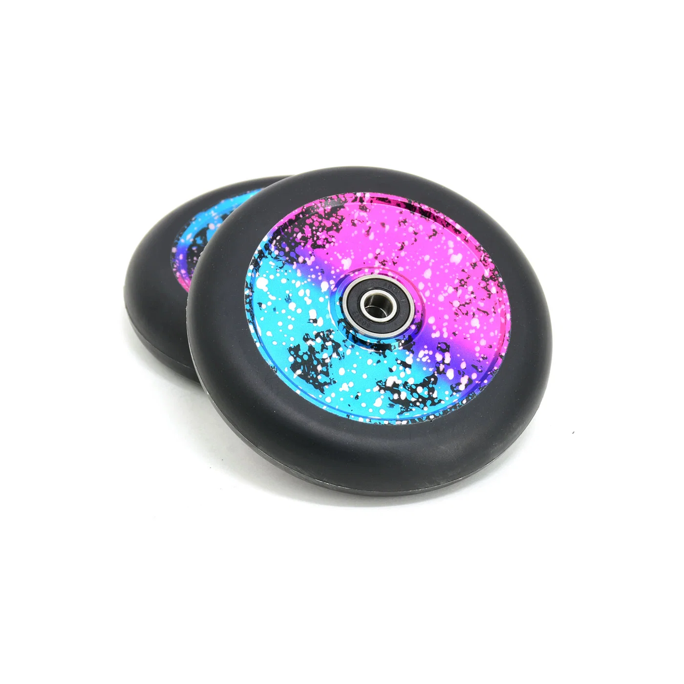 Hot Selling Wholesale/Supplier Kids Kick Scooter Outer Wheel Replacement Stunt Scooter Wheels Freestyle PU Wheels 110mm/120mm