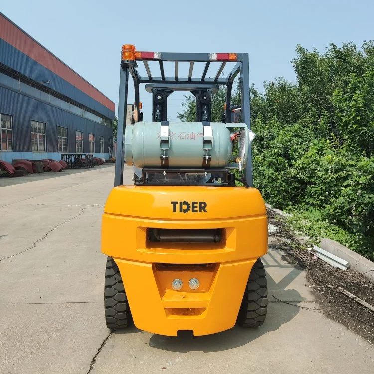 Hot Gasoline Engine New Tder Nude China 2 Ton Gas Forklift LPG