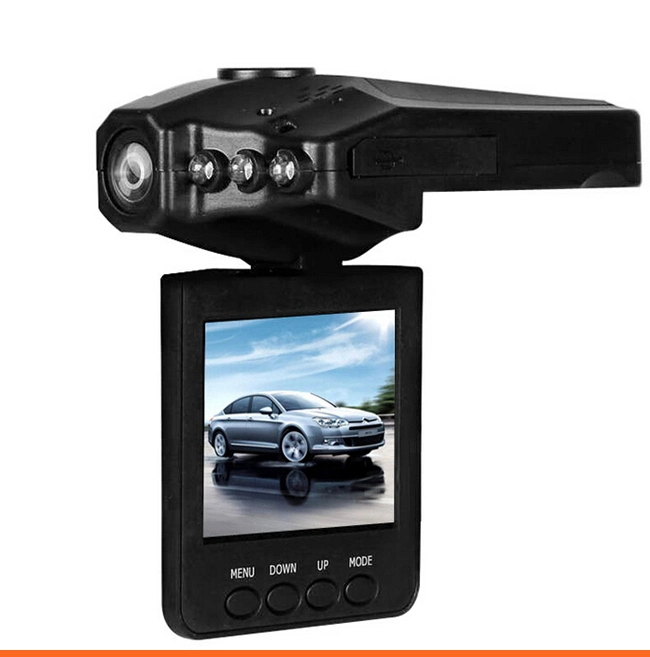 H198 Car Black Box 2.2 Inch TFT LCD 270 Degree Cheap Car DVR Dash Camera with 6 LED Night Vision Dashcam Video Recorder Camera