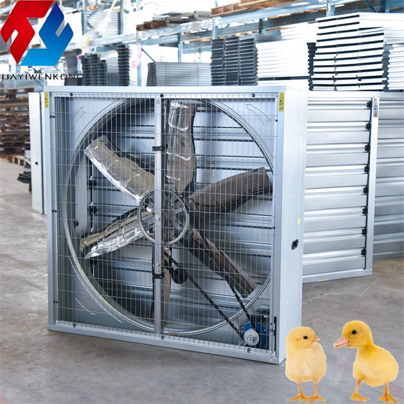 Swung Drop Hammer Ventilation Exhaust Fan Axial Flow Fans Window Shutter Type for Animal Husbandry Equipment Chicken Pig House