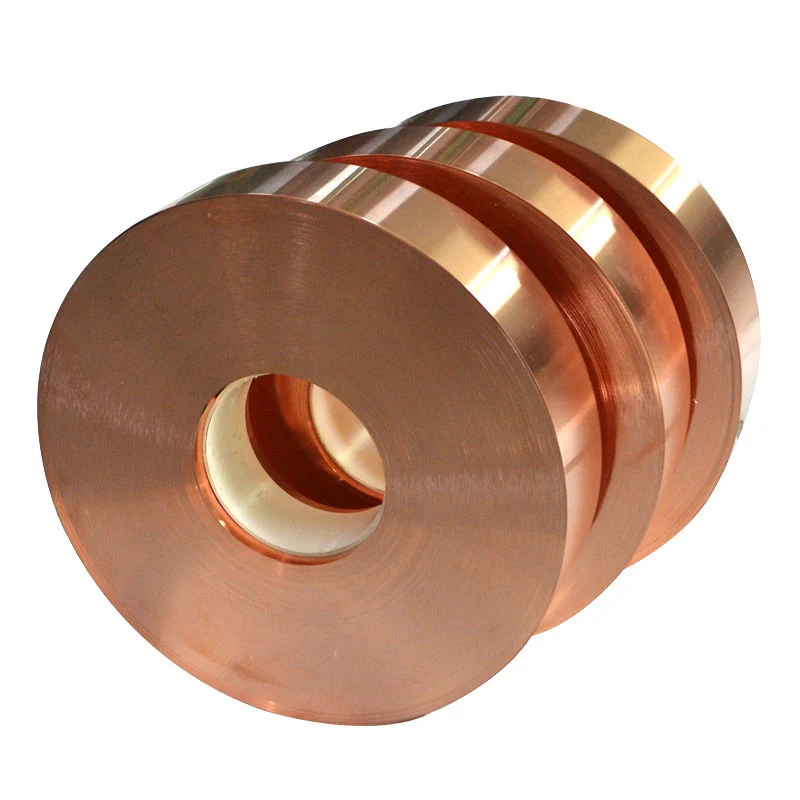 Alta calidad 99,99% C11000 Cobre Coil C17200 Cobre Coil Lámina para electrónica