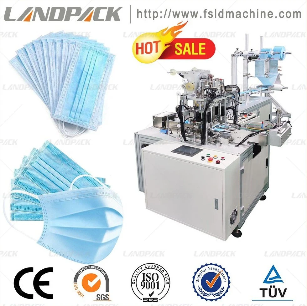 Face Mask Disposable Non-Woven Surgical Dust 3 Ply Making Machine Automatic Mask Equipment