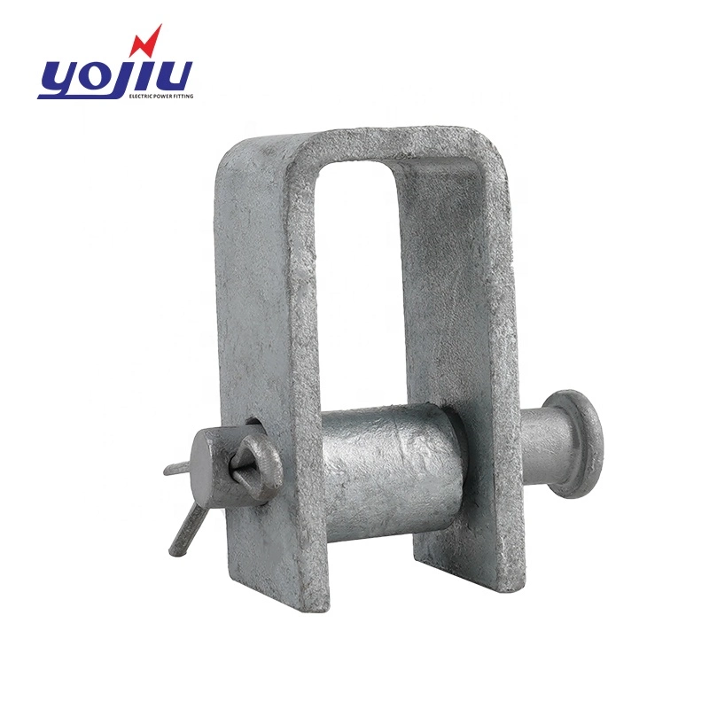 Hot DIP Electric Pole Galvanized Overhead Line Fitting Insulated D Iron Bracket