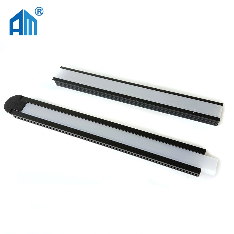 LED Aluminum Profile Bar Strip Light Skirting Board LED Profile Lighted Joint Baseboard Kitchen Plinth for Floor