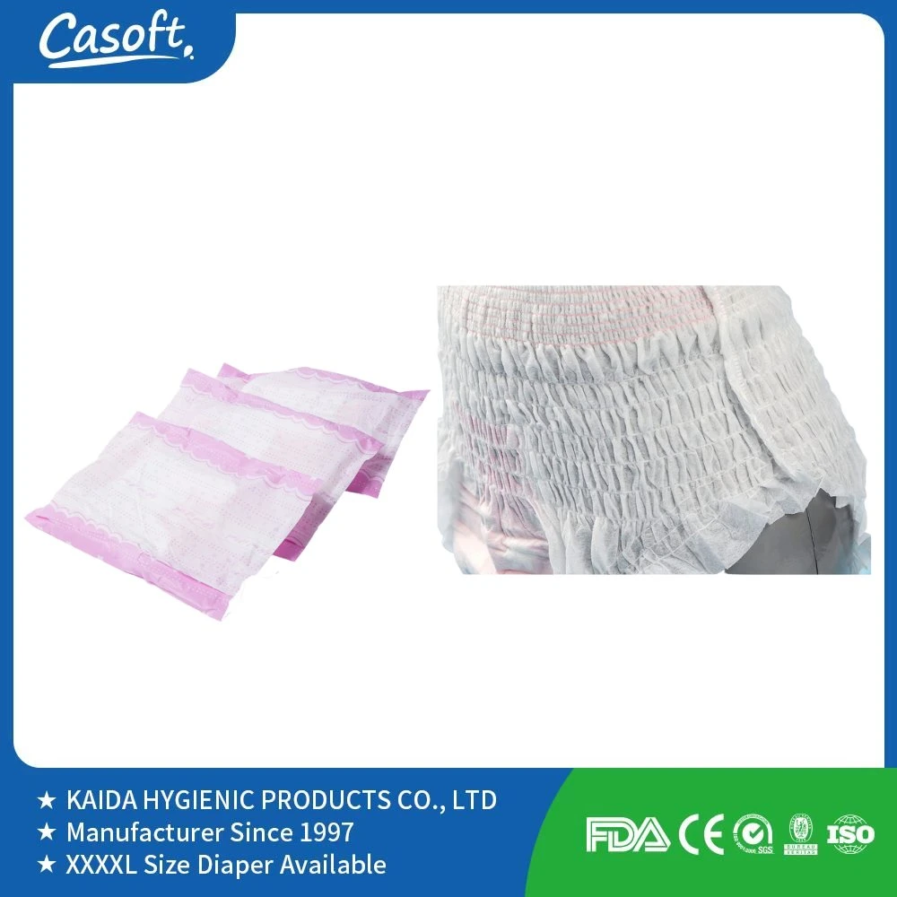 Casoft Period Diaper Pant, Disposable Sanitary Panty Diaper for Female