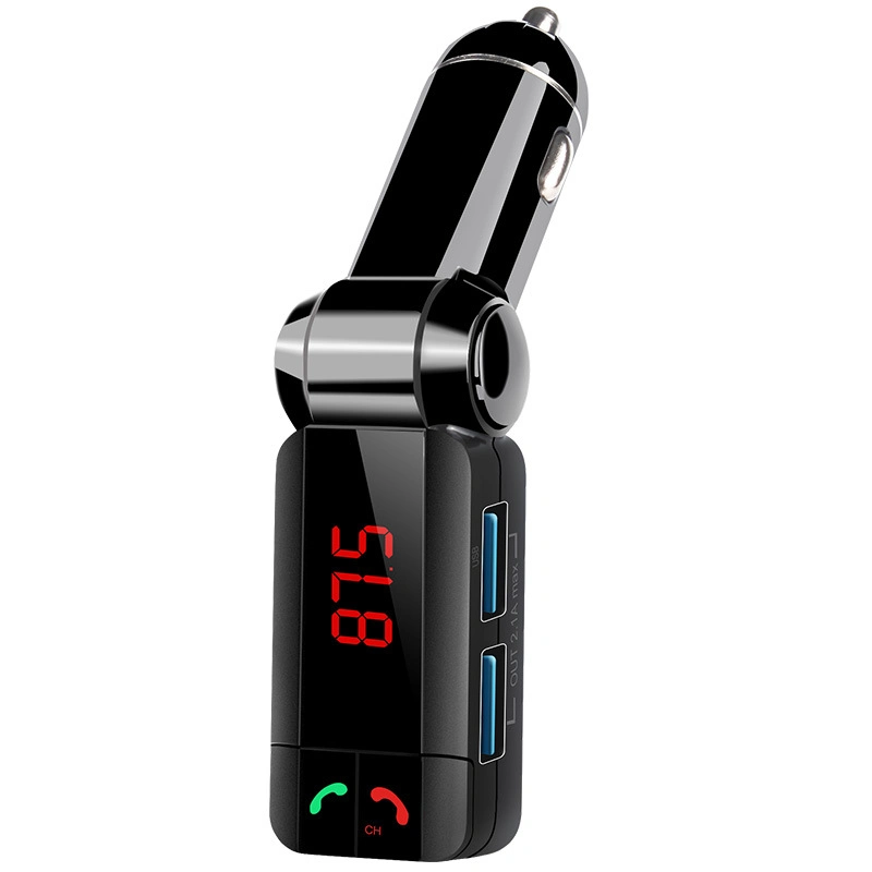 Набор автомобиля заряжателя индикации передатчика Bc06 LCD автомобиля FM Bluetooth