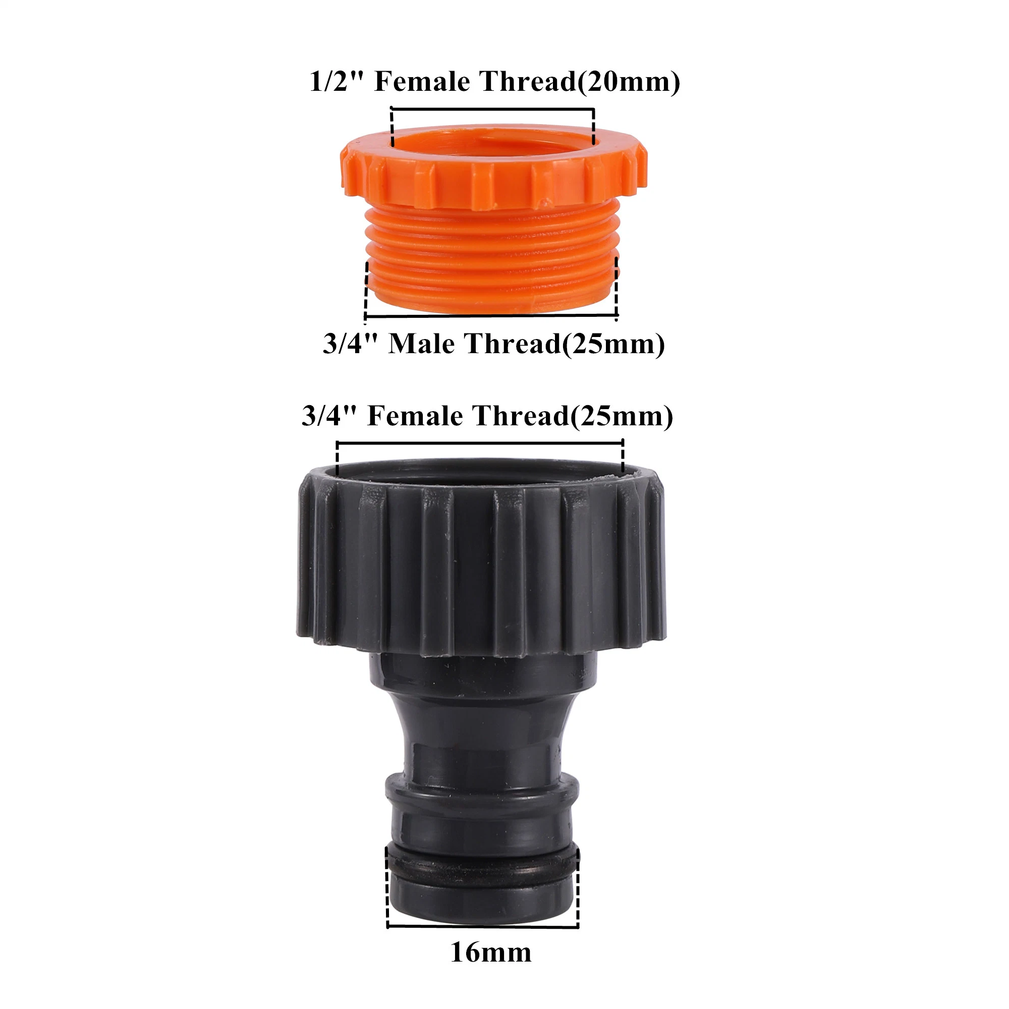 4/7mm 8/11mm Faucet Adapter Irrigation Pipe Hose Fittings Garden Water Quick Connector