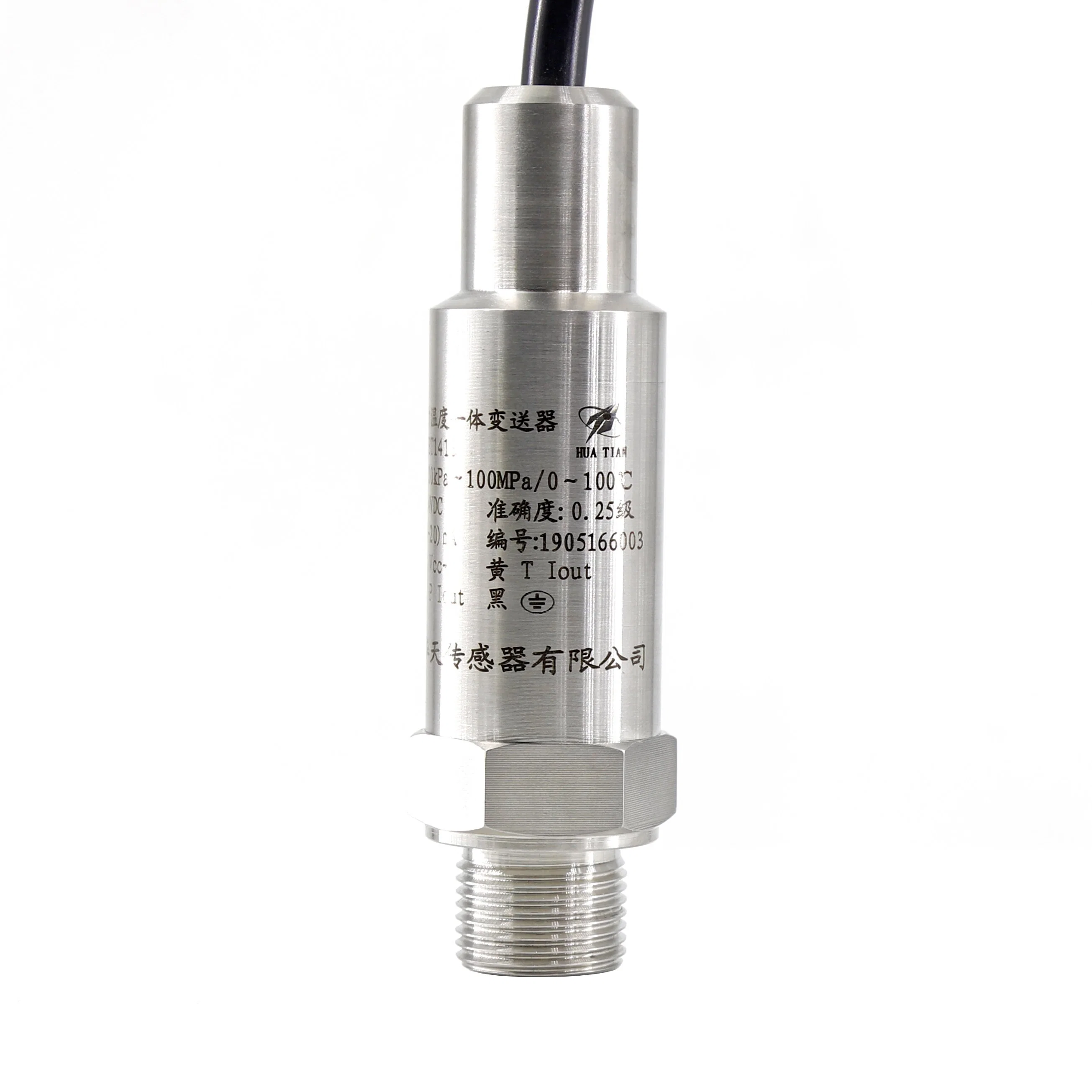 Standard Package Strain Gauge Pressure Huatian High Temperature Sensor Transmitter