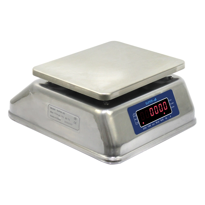 Dual Display Stainless Steel Electronic Weighing Scale Waterproof