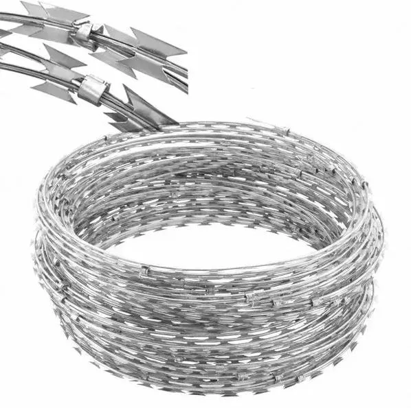 Galvanized/ PVC Coated /Stainless Steel Bto-22 Concertina Razor Barbed Wire for Sale