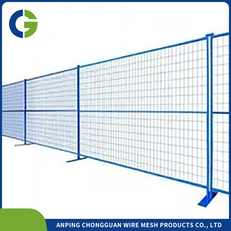 Superior Quality Galvanized Steel Pedestrian Barricades Crowd Control Barriers Temporary Fence