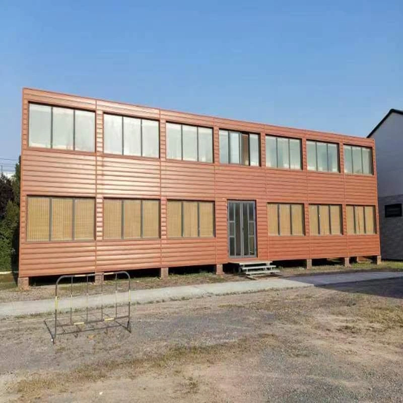 Décoré d'installation rapide de la conception de Morden préfabriqué Immeuble de bureaux en usine