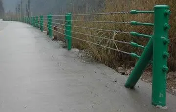 Câble barrière de câble sans matériau métallique utilisé, faible coût