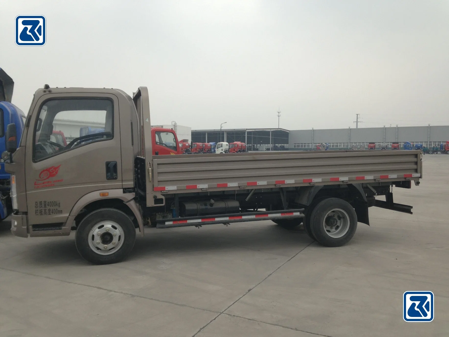 HOWO Light Duty Transportation Euro 2/3 Diesel Cargo Truck