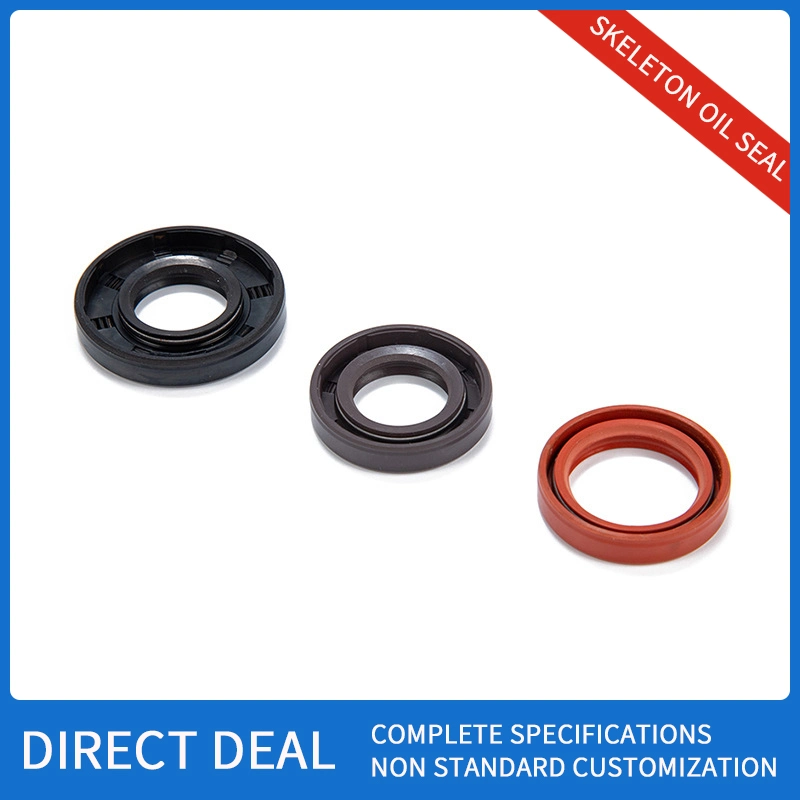 Electric Vehicle Motor Bearing Rubber Skeleton Tc NBR FKM Oil Seal Wholesale/Supplier Seal Ring Washing Machine Waterproof Oil Seal Dustproof Rubber Sealing O Ring Seal