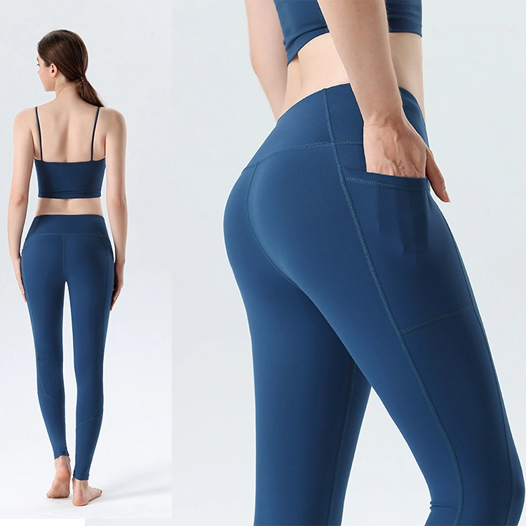 Los nuevos conjuntos de Yoga Fitness perfecta mujer Scrunch Butt Leggings Diseño personalizado traje Yoga Plus Size