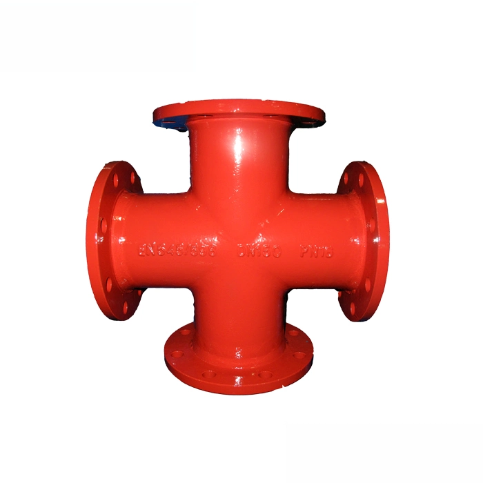 China Epoxy Coated Ductile Cast Iron Flanged Pipe Fitting Manufacturer