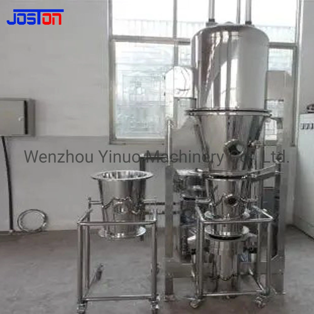 Joston Pharmaceuticals Chemical Granulating Fluidized Fluid Bed Dryer Drying Machine