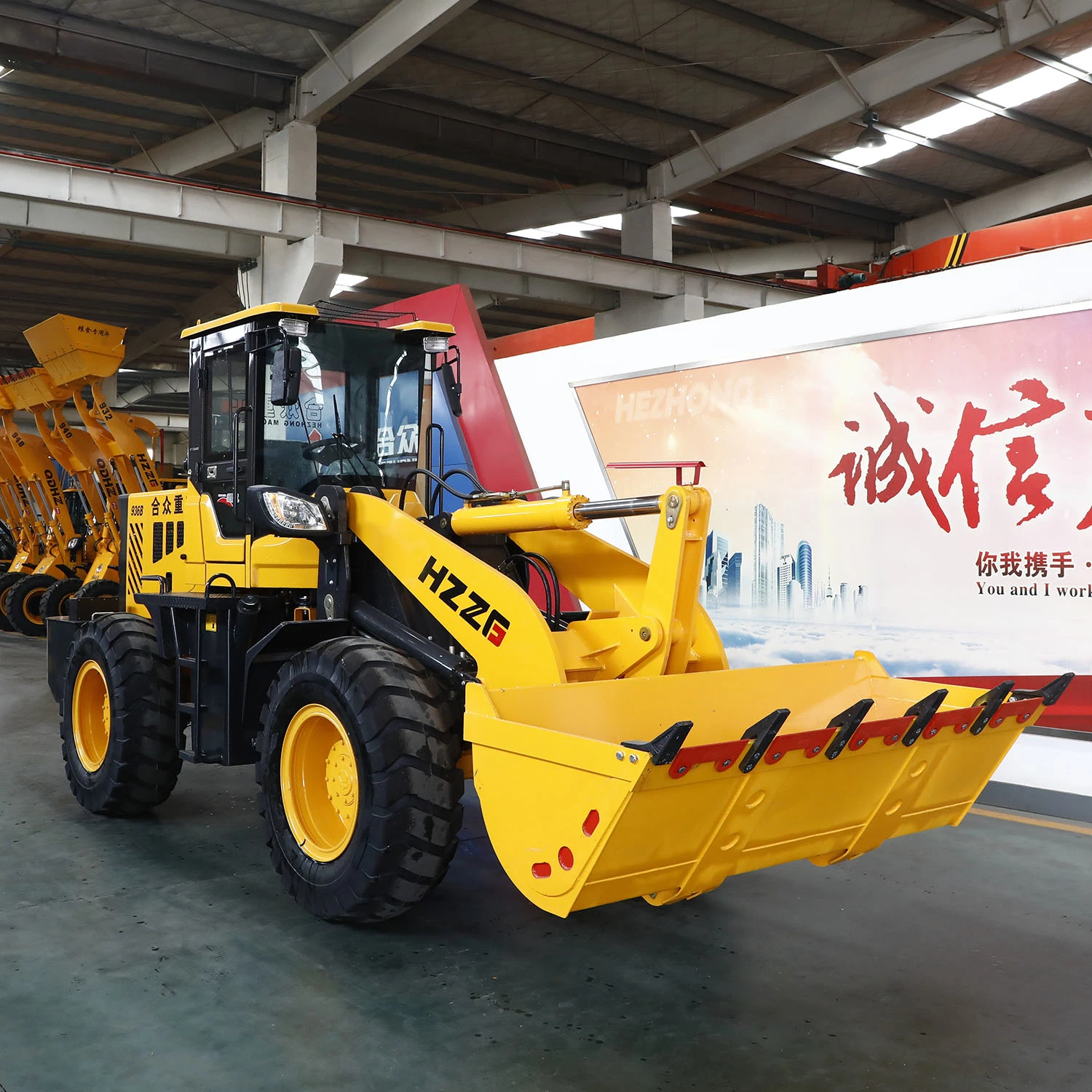 Brand New CE Certificated Wheel Loader in Factory Price