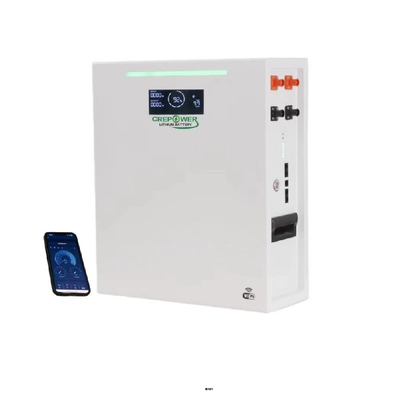 Storage Lithium 51.2V 3kw 5kw 12kw Monitor Via Mobile Phone Solar Battery