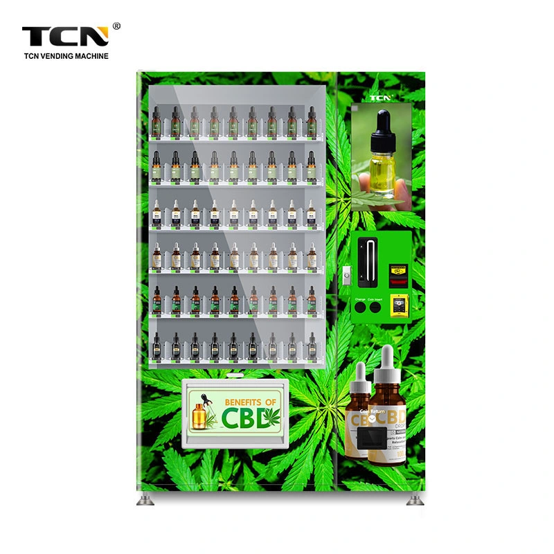 Tcn 24 Hours Self-Service Vape vape Vending Machine with Age Verification