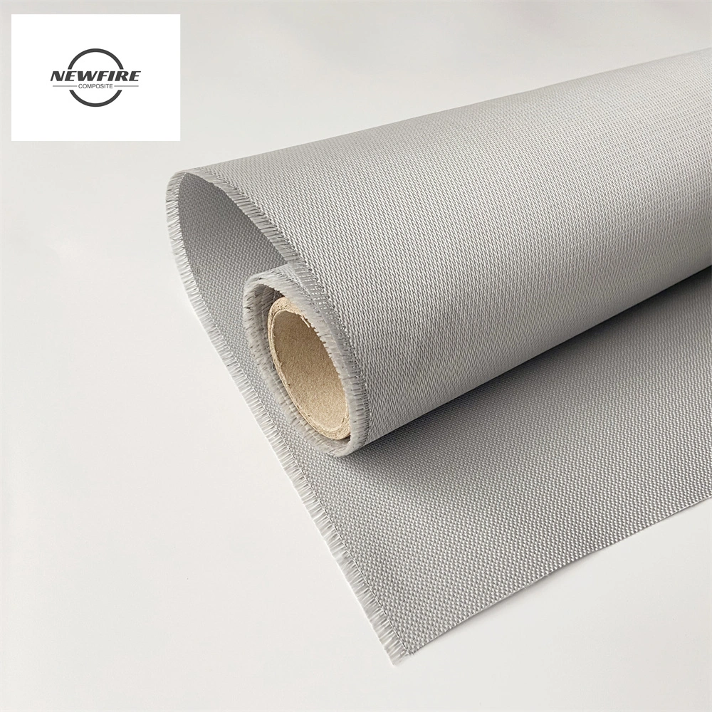 Polyurethane Fiberglass Fabric Glass Fiber Cloth Coated PU Waterproof Heat Temperature Resistant Fireproof