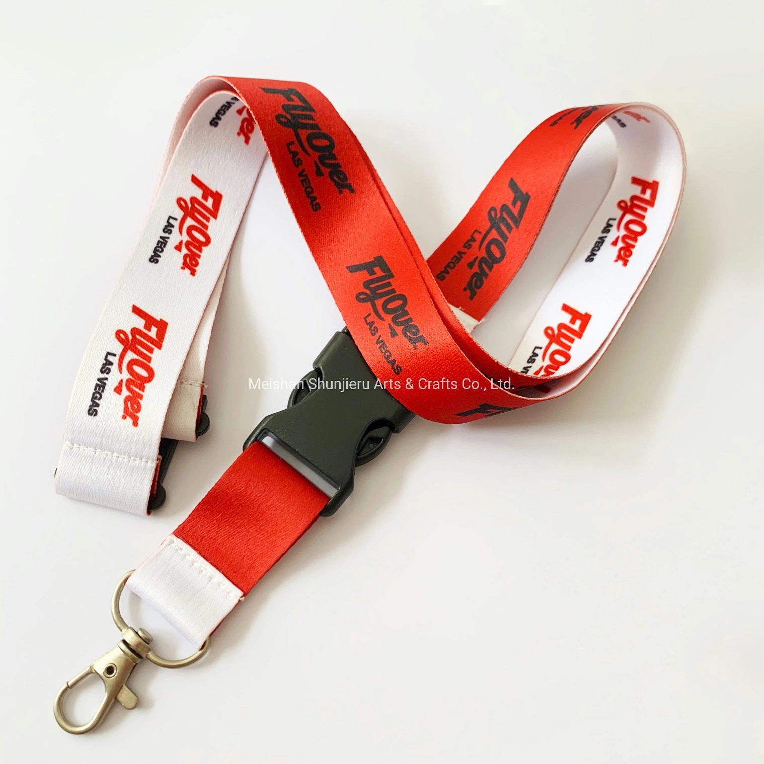 Custom Logo High quality/High cost performance  Bulk Printed Neck Polyester Lanyards for Promotion Gift