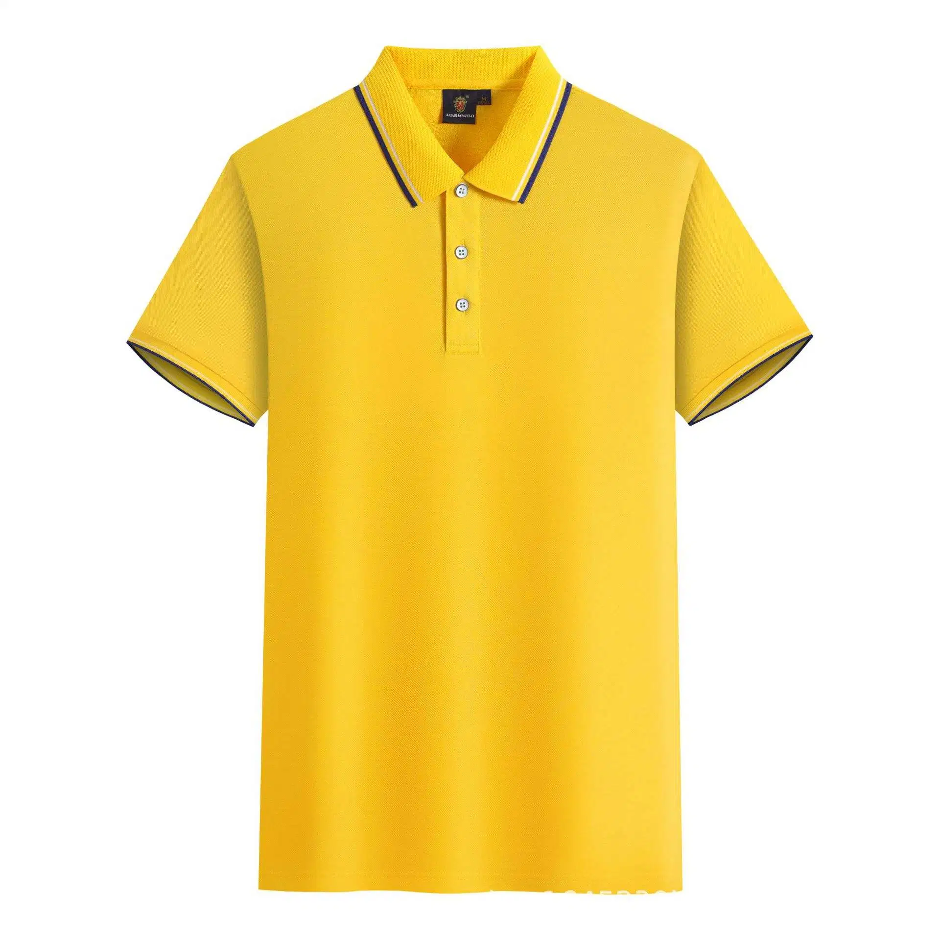 Premium Cotton Sticked Logo Unisex Poloshirts - personalisierbare Sportswear