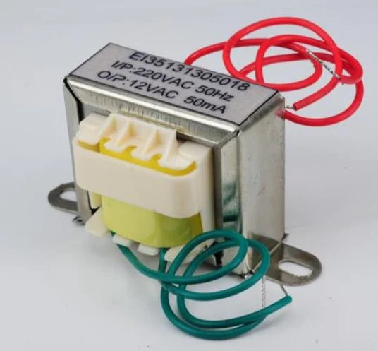 12V 220V Price for Electric Ei35 Ei41 Ei48 Ei57 Ei66 Audio Electrical Isolation Power Supply Current Low Frequency Lamination Class 2 Step up Transformer