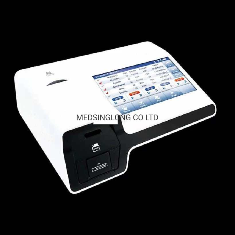 Clinical Fluorescence Immunofluorescence Analyzer Use in Medical Area