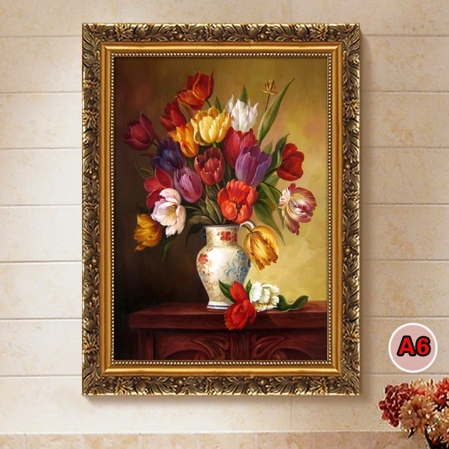 All Kinds of Flower Oil Painting Appply in House, Living Room, Hotel, Club