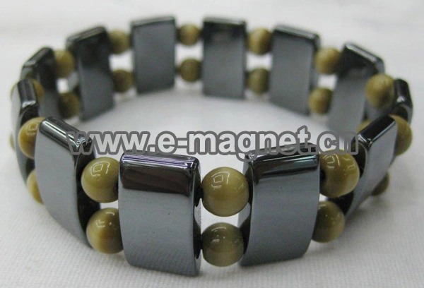 Plus tard l'Hématite Bracelet magnétique forte (YX)