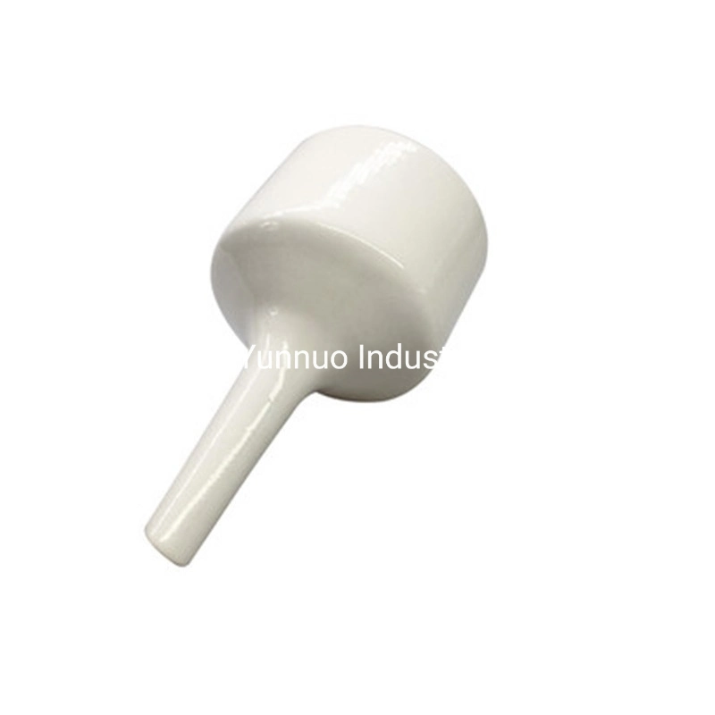 White Porcelain Ceramic Buchner Funnel with Fixed Perforated Plates