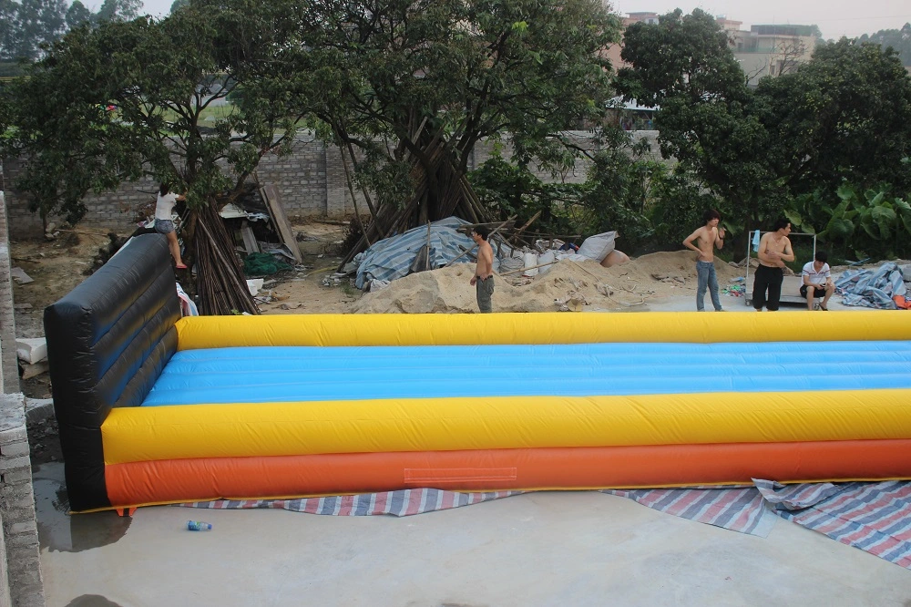 Bola Zorb inflables rampa para ventilador exterior