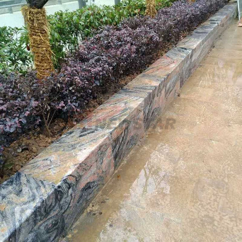 Natural Granite Step Slab ladrillo superficie lisa Interior exterior Suelo Pavimentación Escaleras tráfico de carretera Piedra Granite Rojo Slab