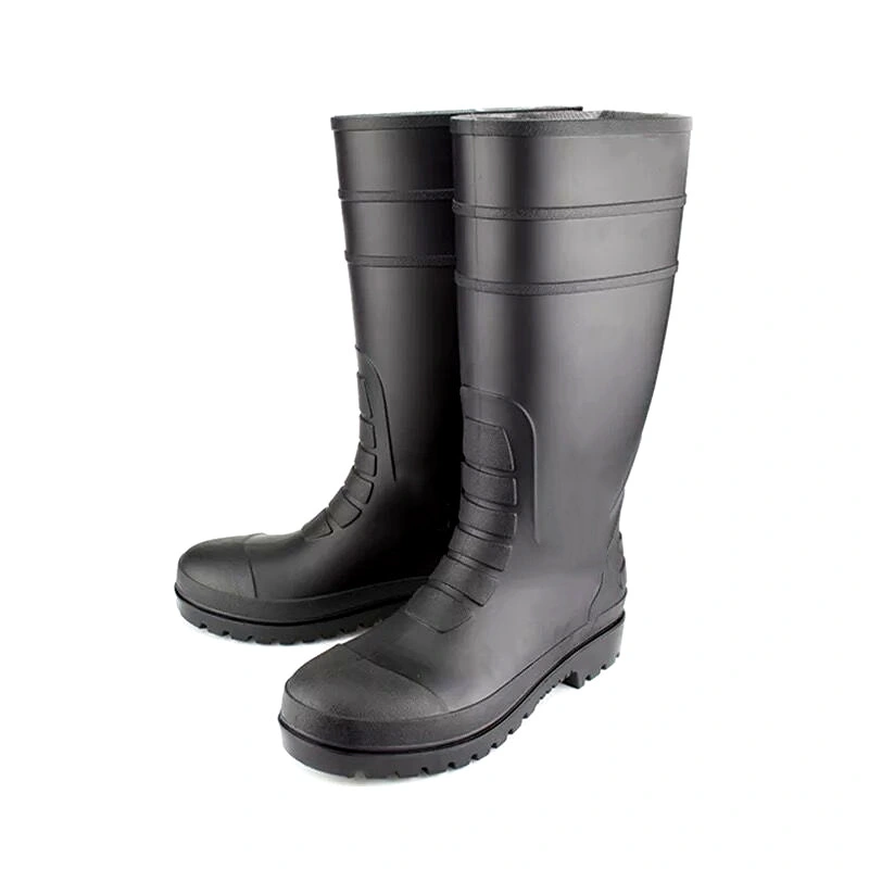 Chemische und industrielle Sicherheit PVC Antislip Regenstiefel General Rain Starten