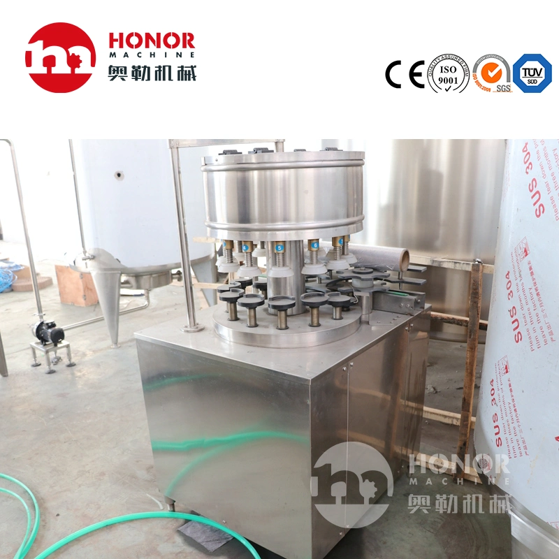 1000bph/3000bph Aluminum/ Tinplate Can Carbonated Drink Filling Packing Blowing Machine