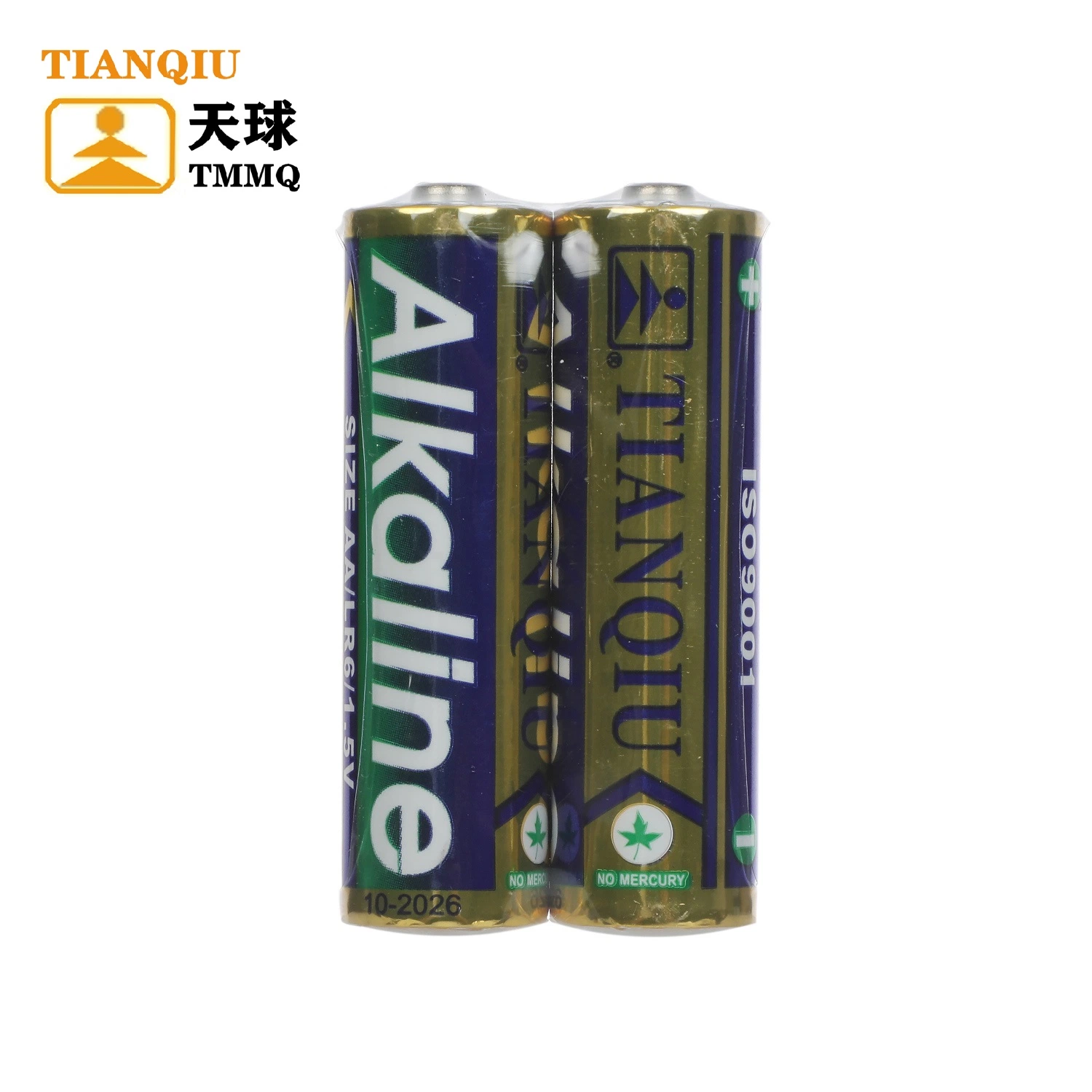 Tianqiu AA alcalina LR6 1,5V de pila seca fábrica al por mayor Precio Reloj