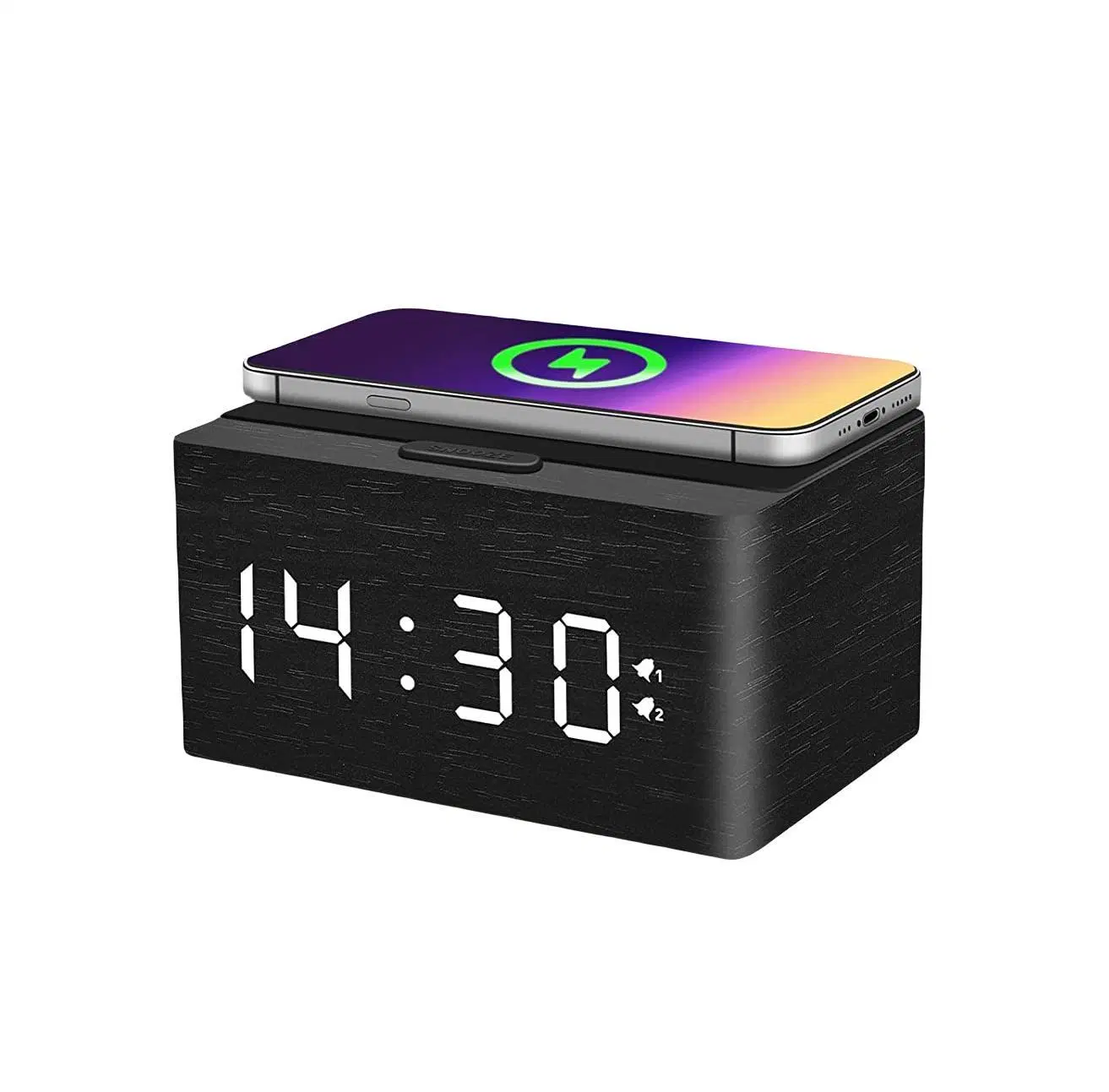 Designed for Modern Life Digital Pll FM Radio Alarm Clock