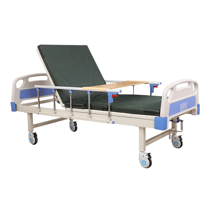 Manual One Cranks Manual Medical Nursing Bed Patient Room Hospital Furniture