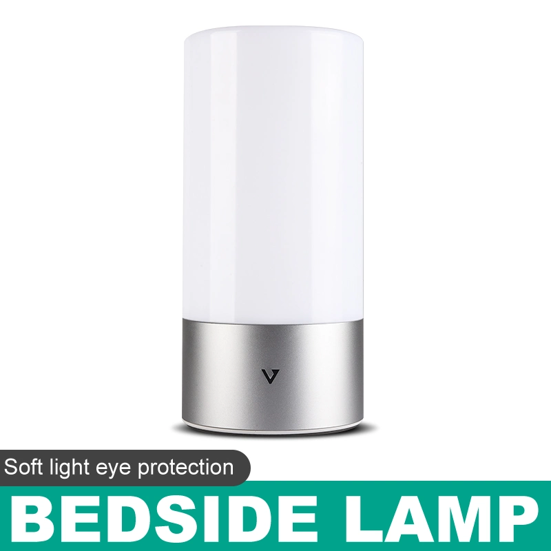 Lampe de table changeant de couleur RGB, lampe de chevet à capteur tactile, lampe de table de nuit.