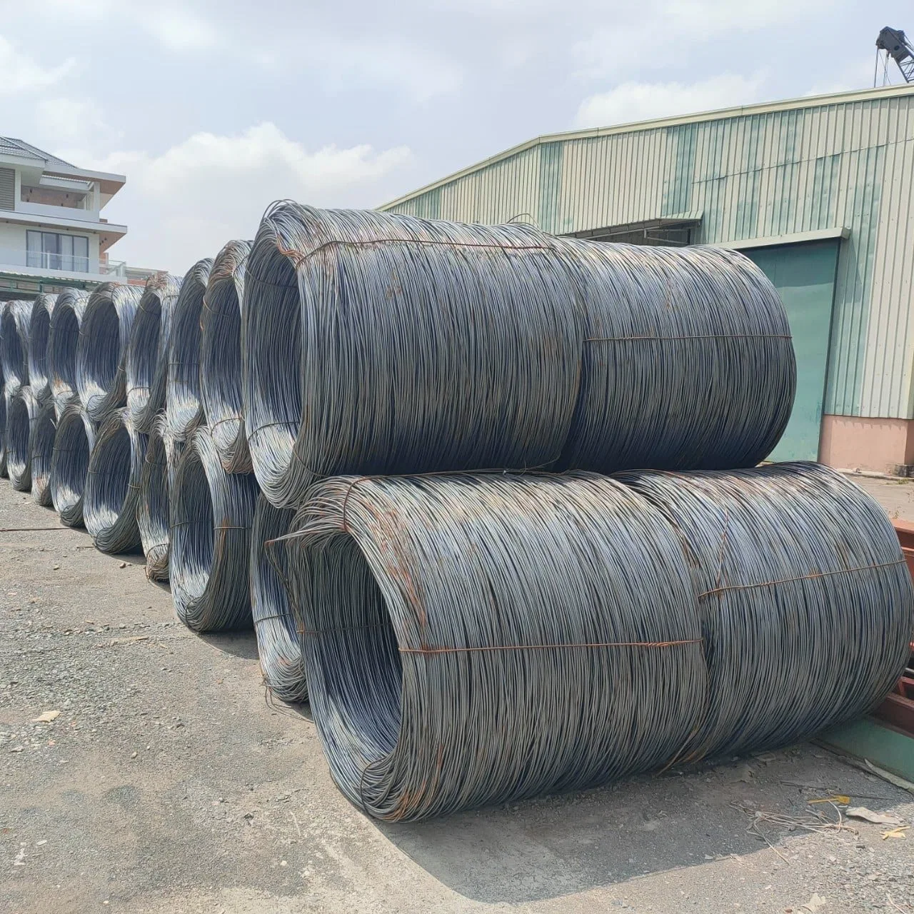 5.5mm 6.5mm 8mm 10mm 12mm Hot Rolled Low Carbon Steel Wire Rod in Coils Low Carbon Iron Wire Rod Prices