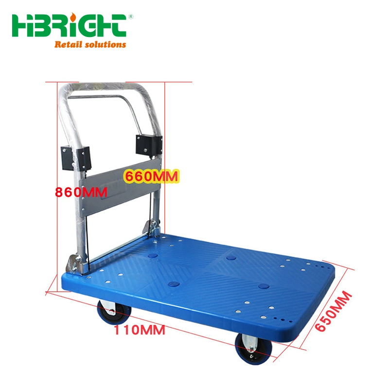 Plegable Carro carritos móviles camión plataforma plegable Push Cart